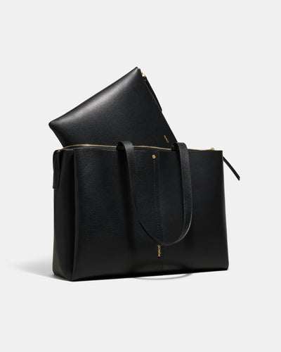 Metro Worker Tote Bag - Black Brushed LG