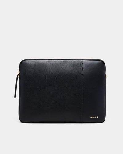 Metro Laptop Pouch - Black Brushed LG