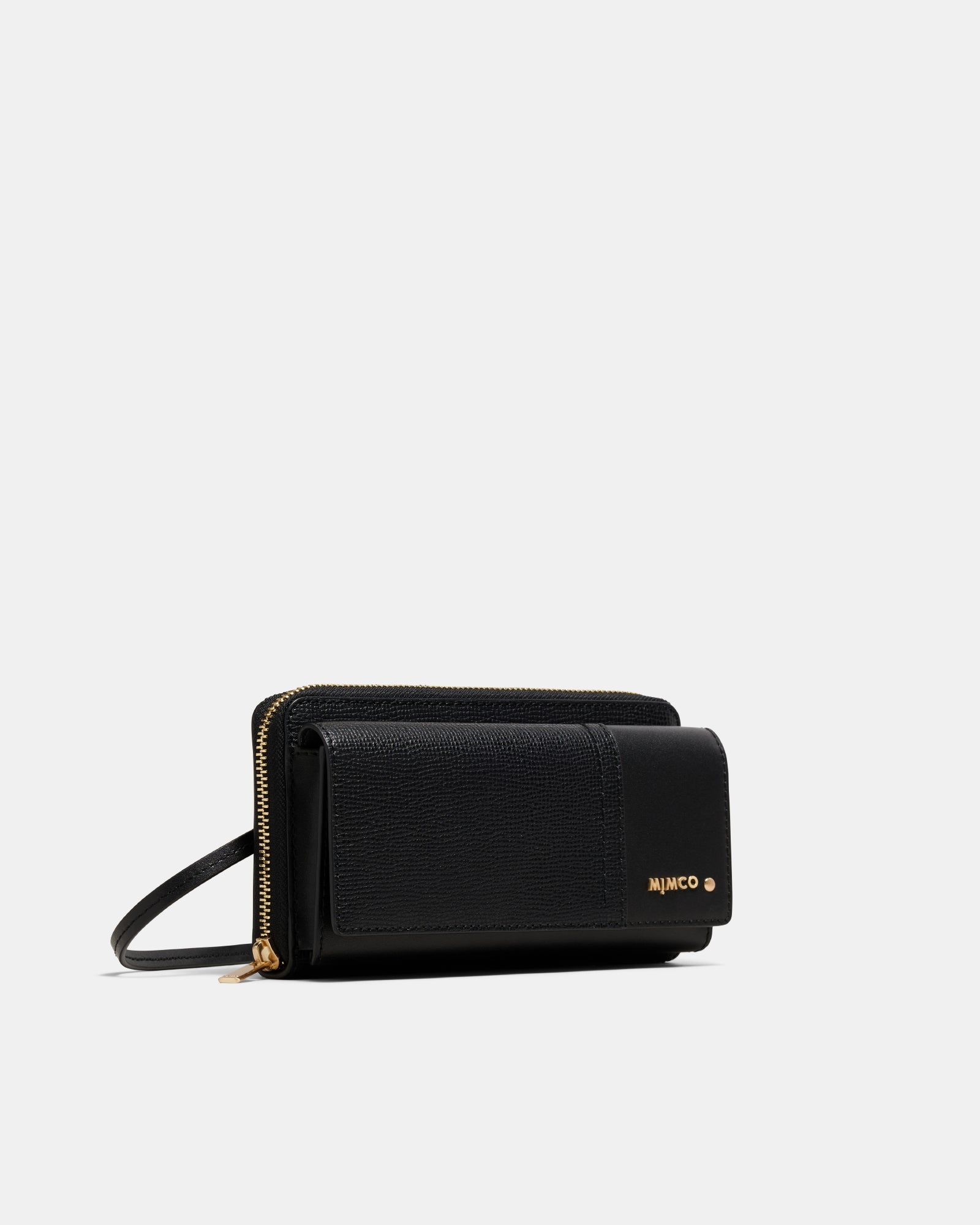 Metro Wallet Crossbody Bag - Black Brushed LG