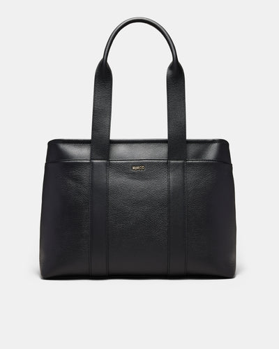 Natalie Tote Bag - Black Light Gold