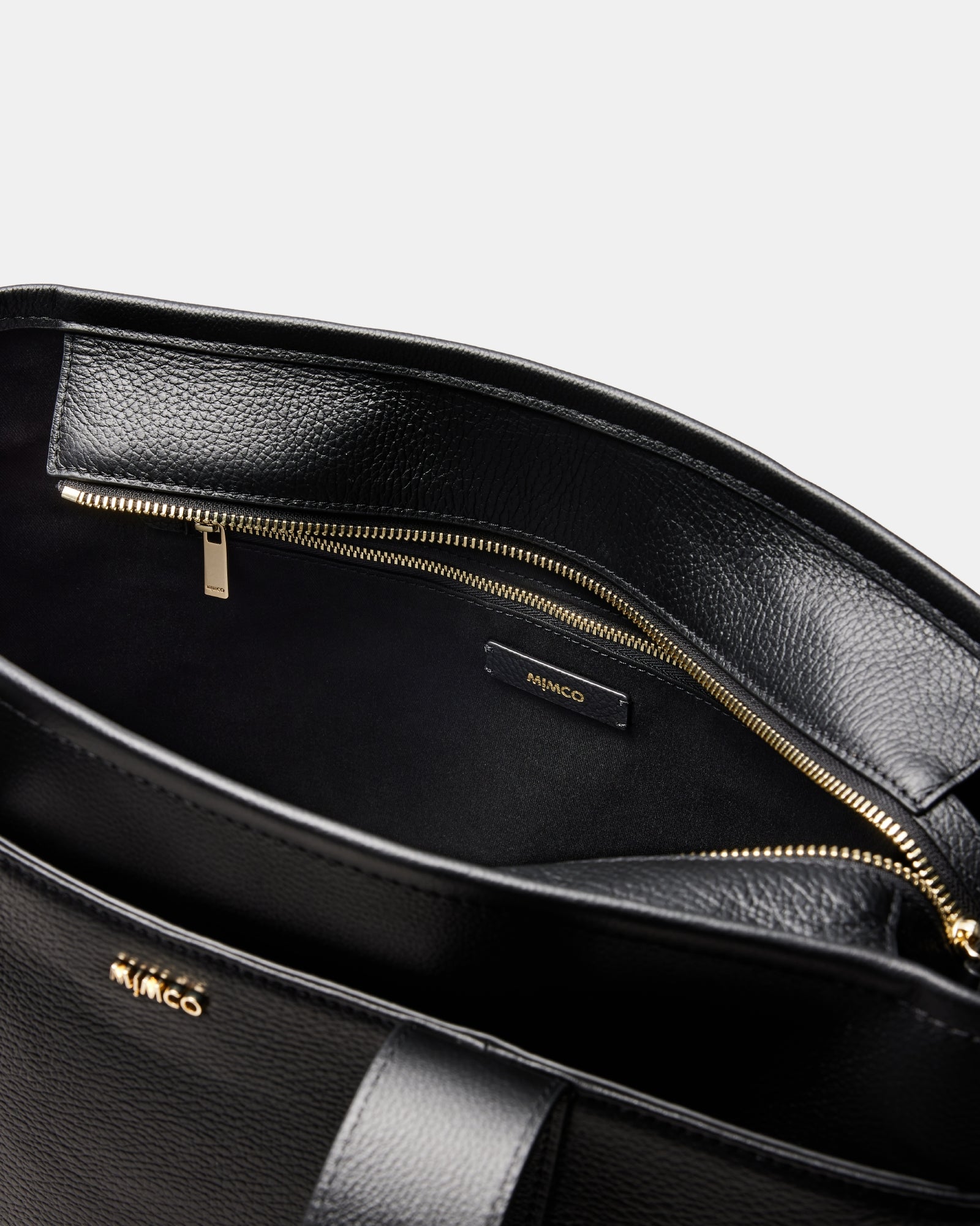 Natalie Tote Bag - Black Light Gold