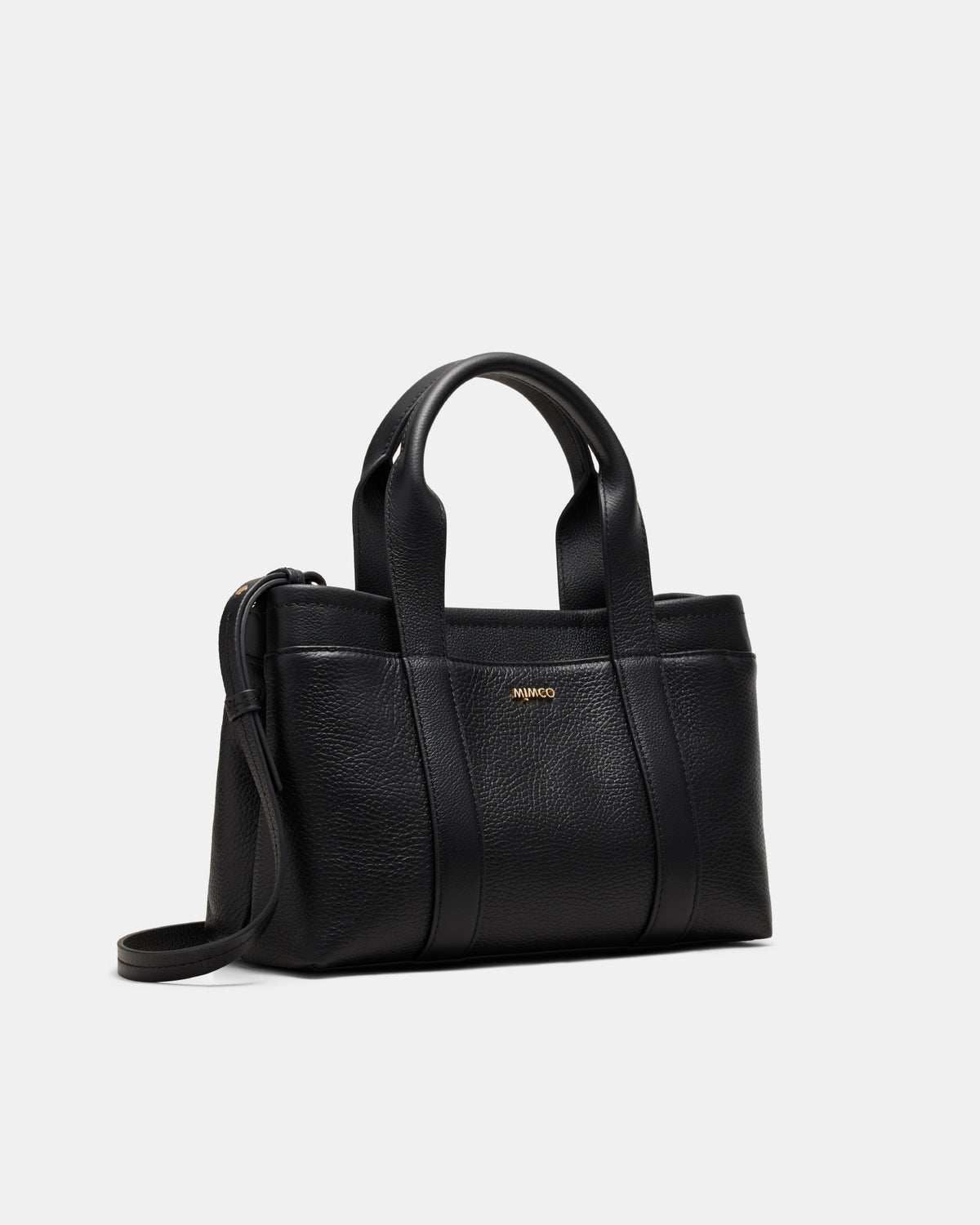 Natalie Mini Tote Bag - Black Light Gold