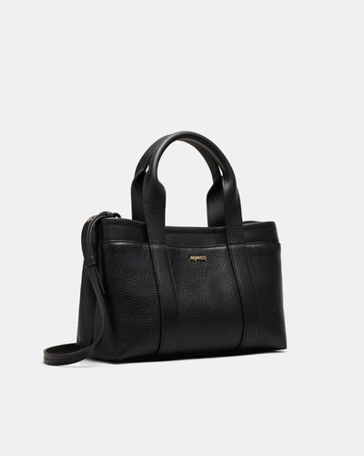 Natalie Mini Tote Bag - Black Light Gold