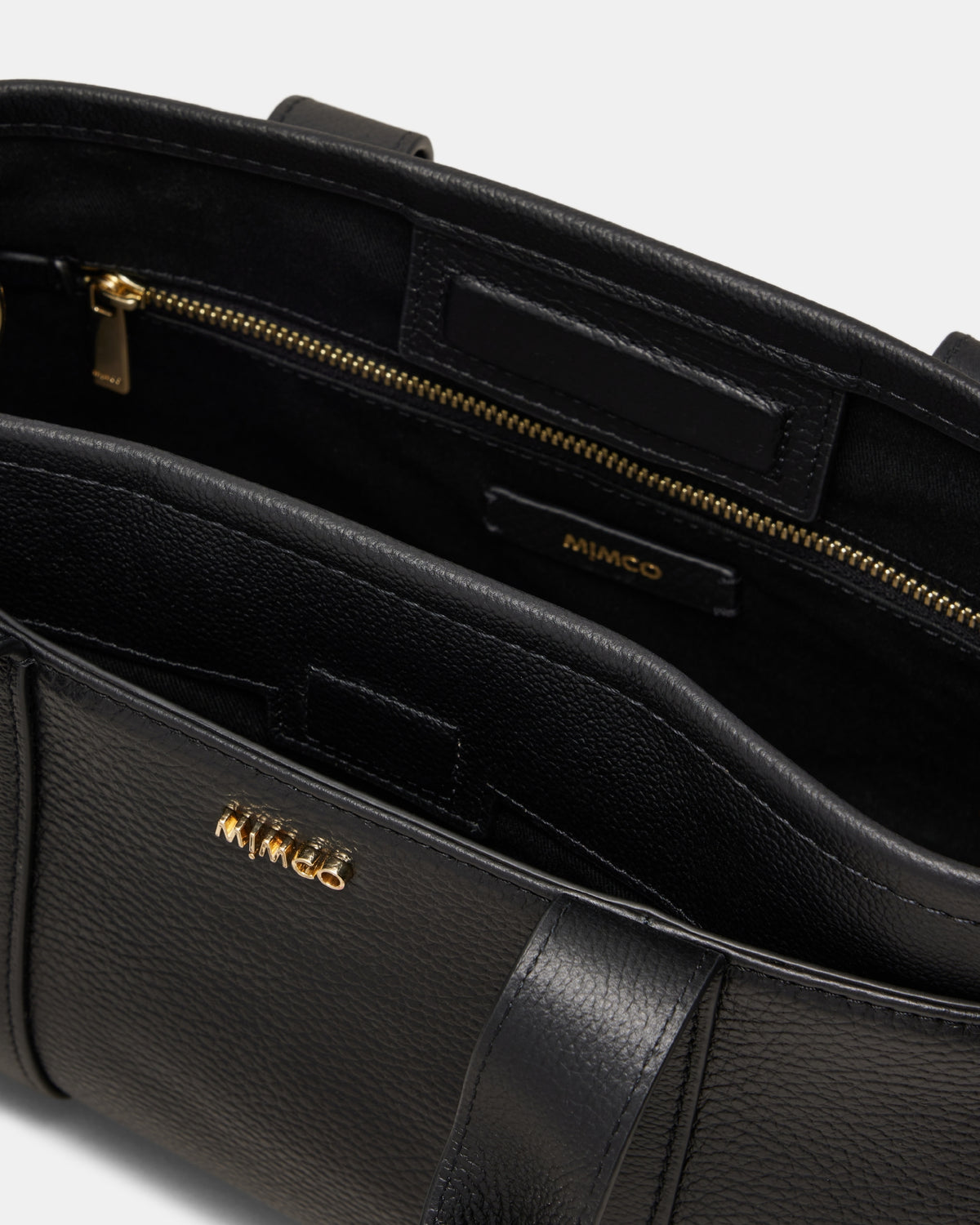 Natalie Mini Tote Bag - Black Light Gold