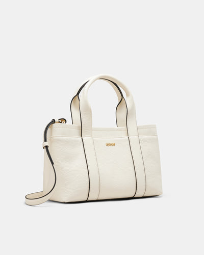 Natalie Mini Tote Bag - Alabaster