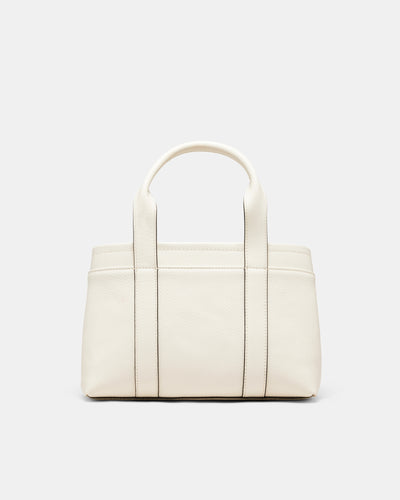 Natalie Mini Tote Bag - Alabaster
