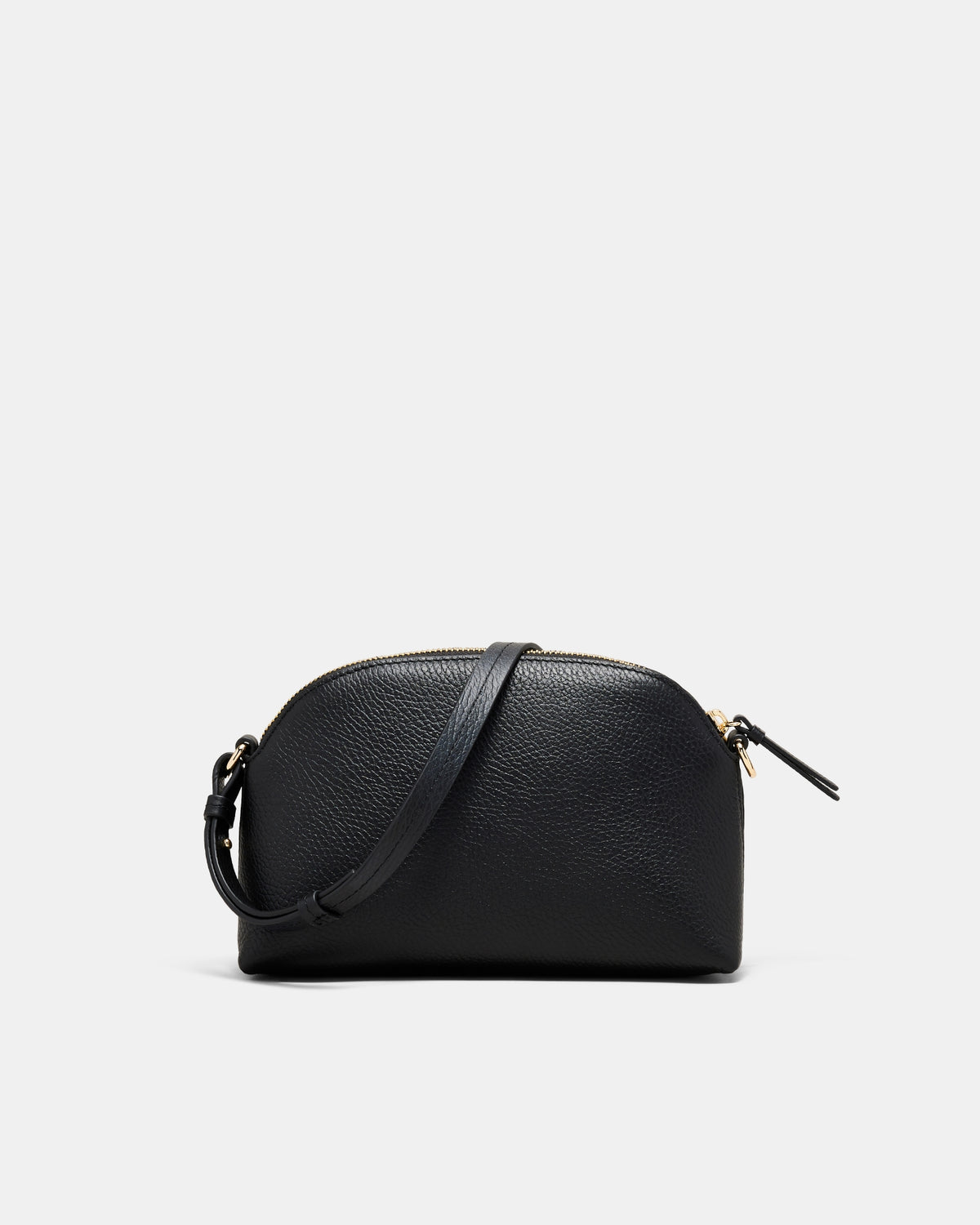Natalie Crossbody Bag - Black Light Gold