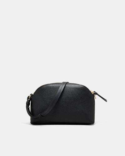 Natalie Crossbody Bag - Black Light Gold