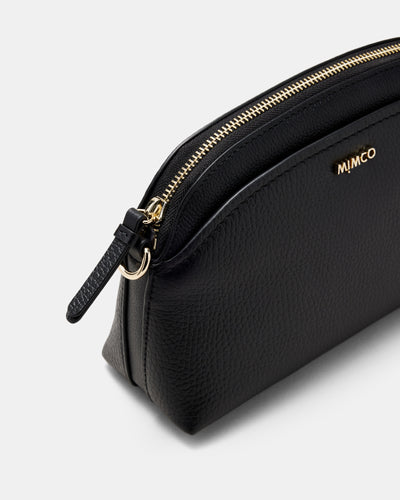 Natalie Crossbody Bag - Black Light Gold