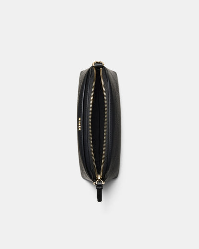 Natalie Crossbody Bag - Black Light Gold