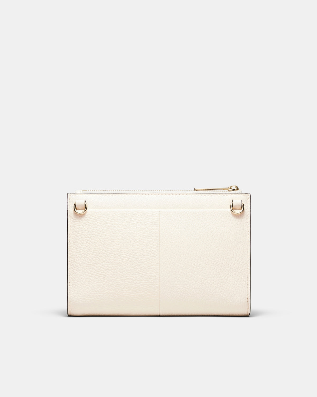 Natalie Gusset Pouch - Alabaster