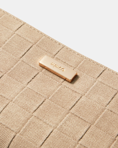 Parker Large Wallet - Biscuit