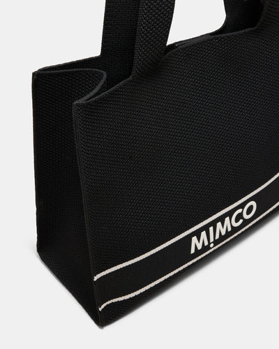 Blondie Boxy Tote Bag - Black