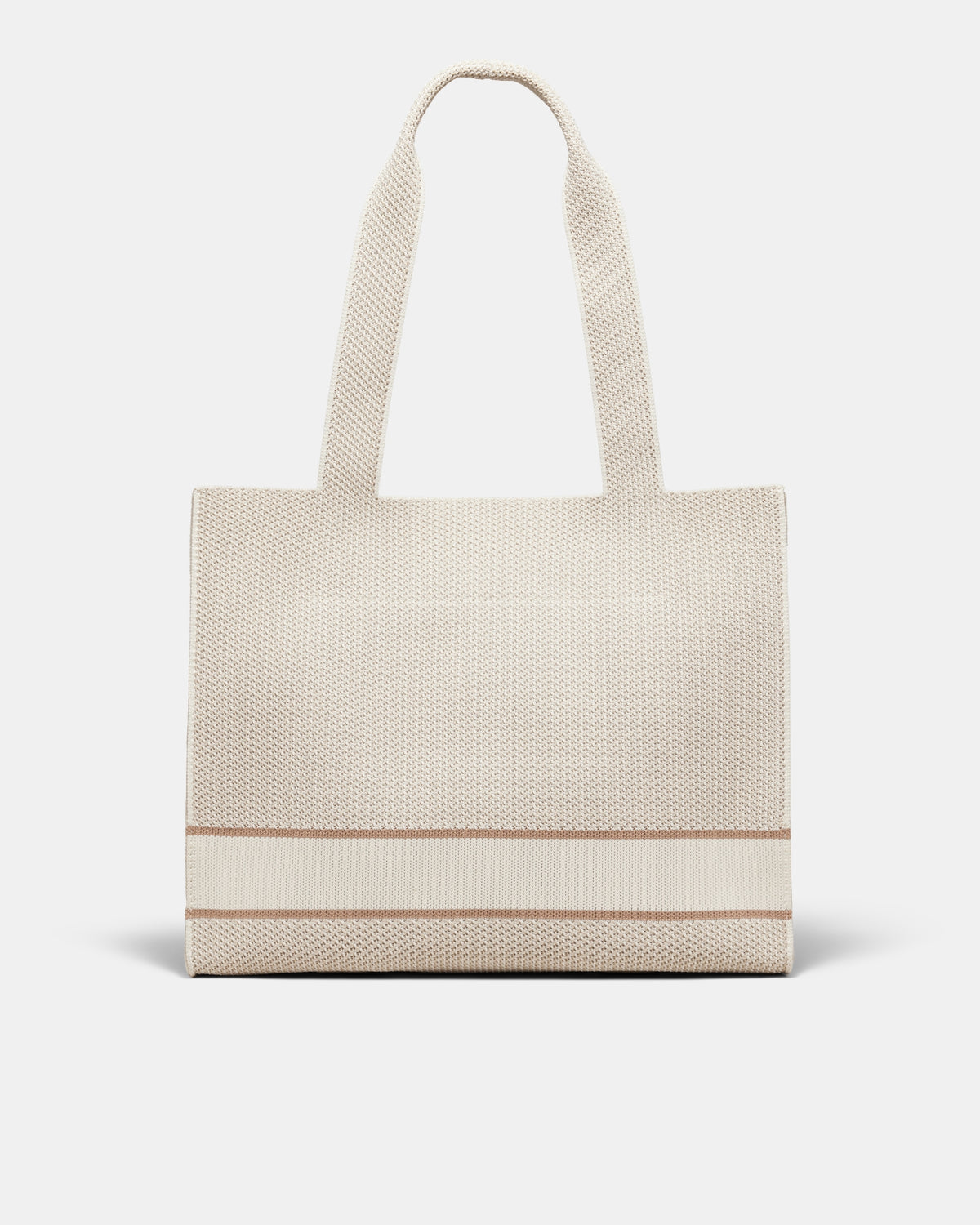 Blondie Boxy Tote Bag - Alabaster