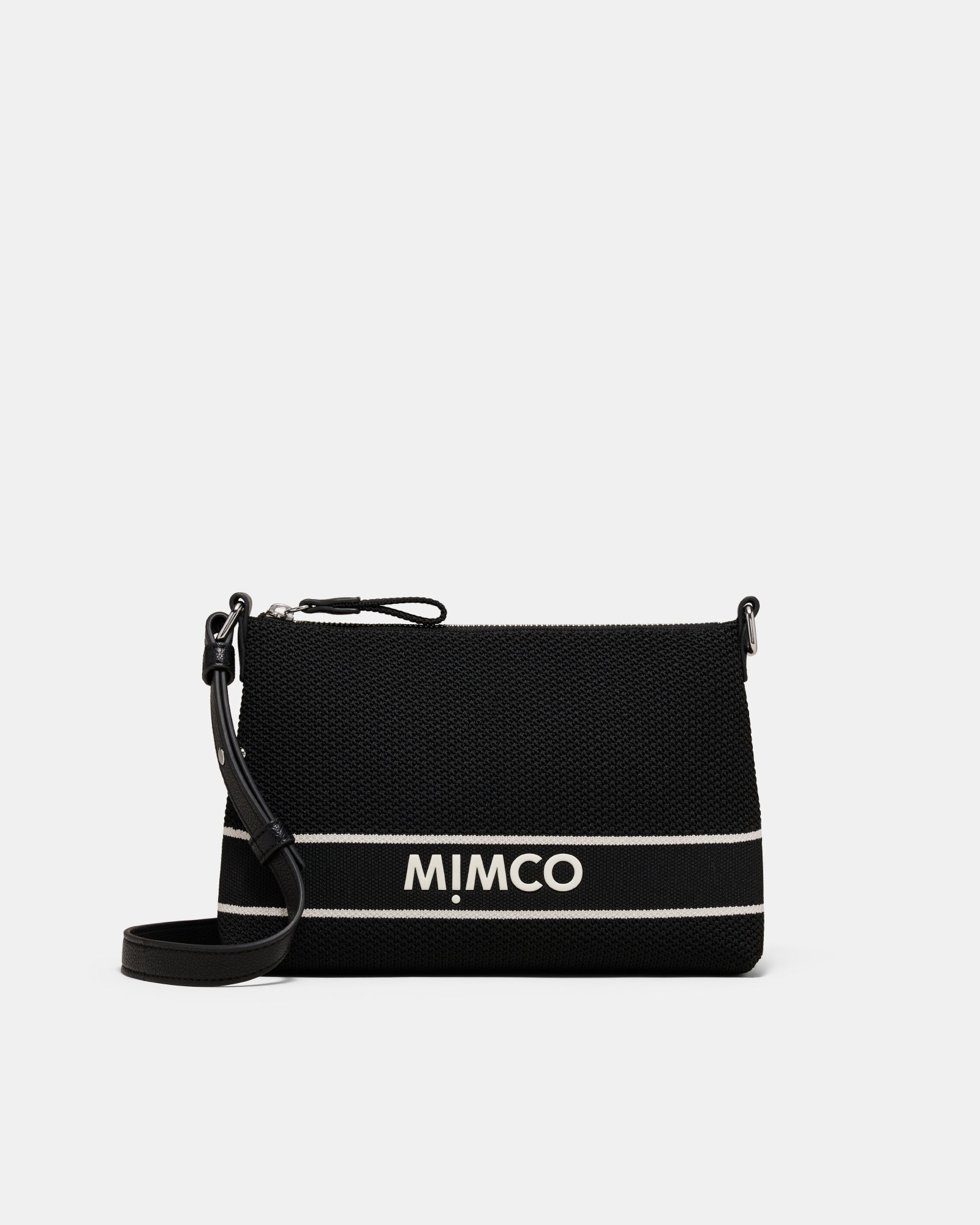 Blondie Crossbody Bag - Black Silver