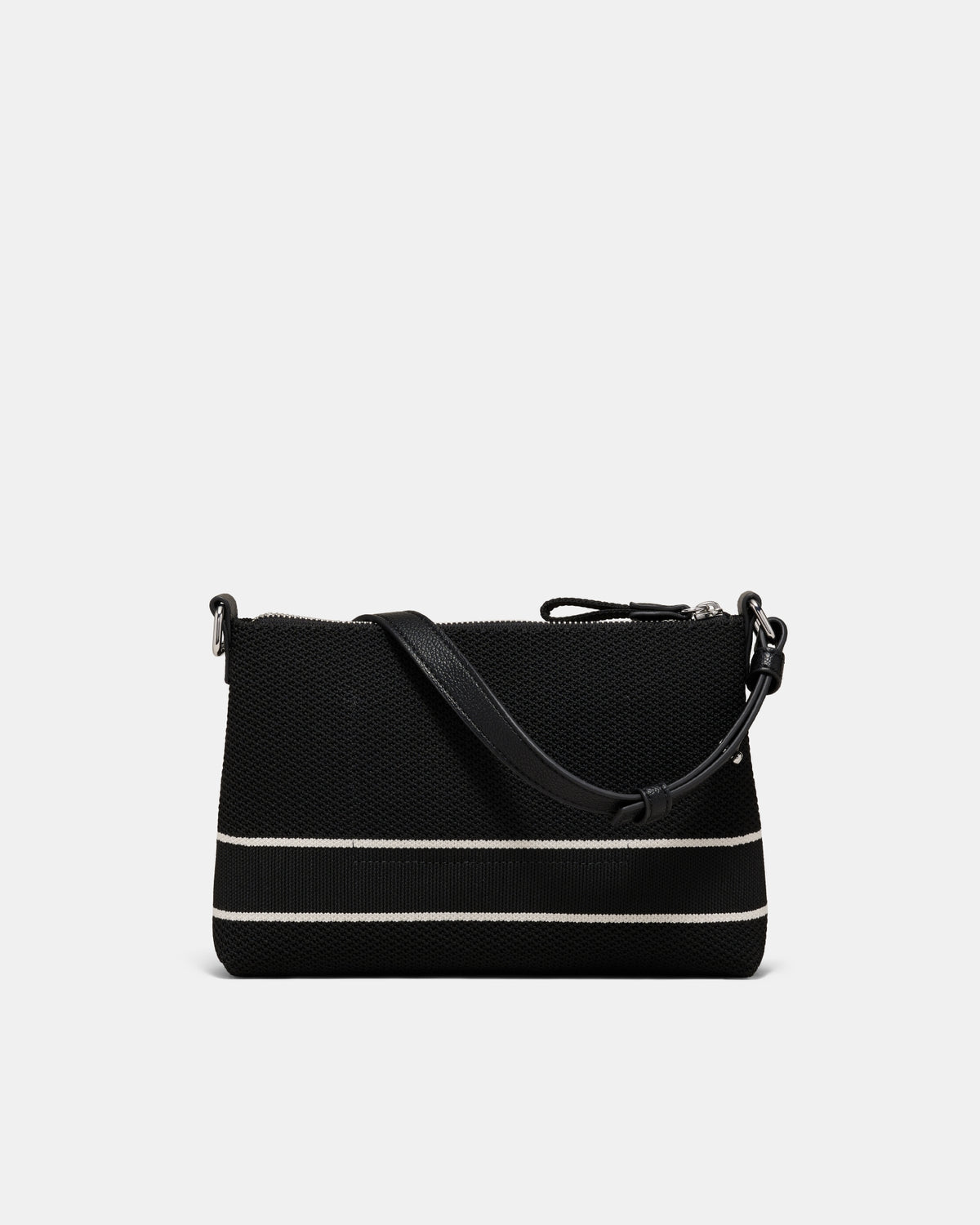 Blondie Crossbody Bag - Black Silver