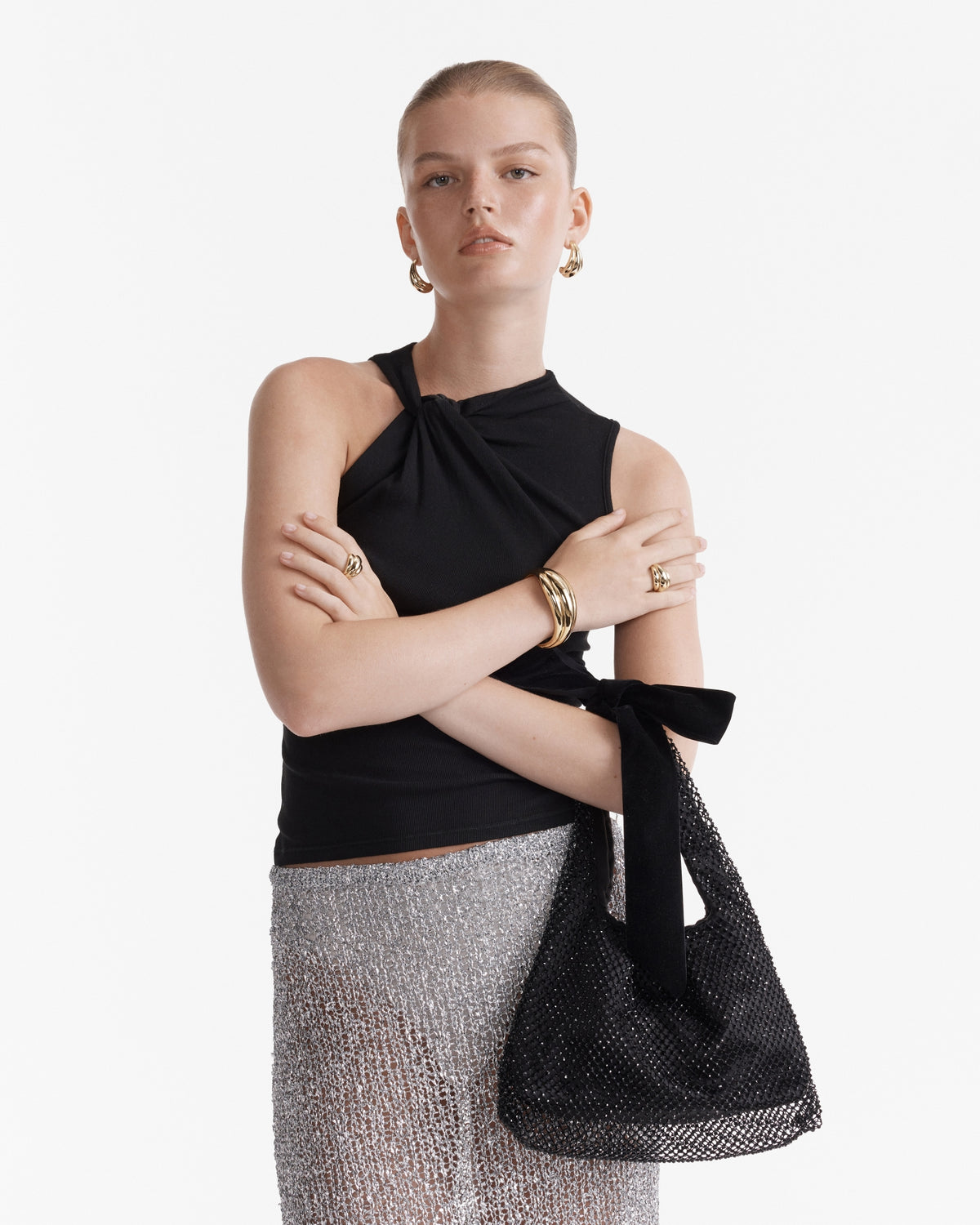Mischa Grab Bag - Black Gunmetal