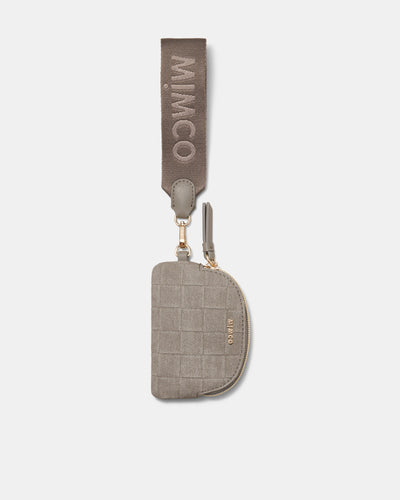 Mercy Wrist Strap Coin Purse - Fog
