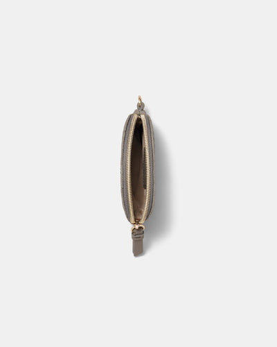Mercy Wrist Strap Coin Purse - Fog