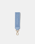 Stripe Webbing Wrist Strap - Slate Blue