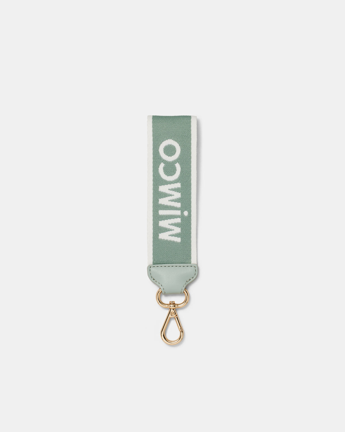 Stripe Webbing Wrist Strap - Eucalyptus