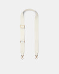 Stripe Webbing Bag Strap - Alabaster