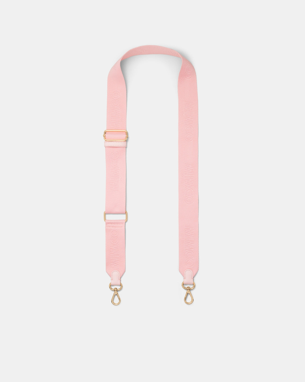 Stripe Webbing Bag Strap - Ballet