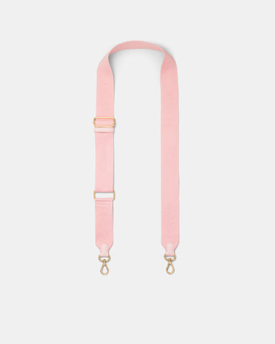 Stripe Webbing Bag Strap - Ballet