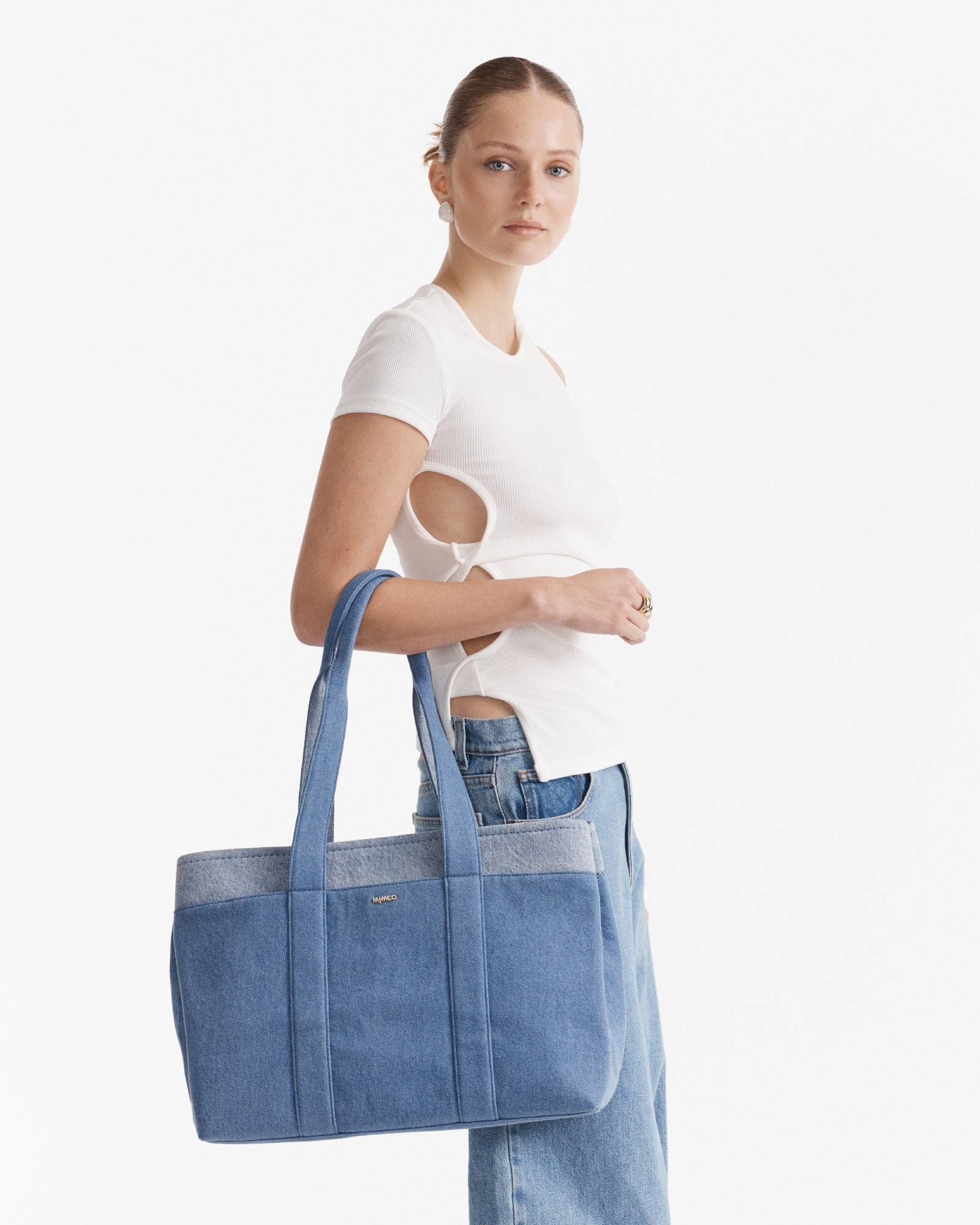 Natalie Tote Bag - Denim