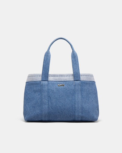 Natalie Mini Tote Bag - Denim