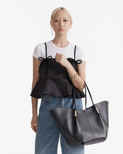 Mayara Tote Bag - Black Light Gold