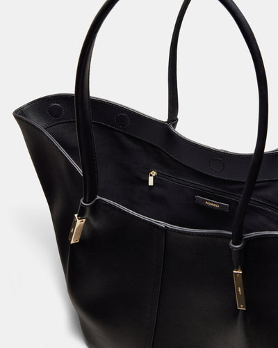 Mayara Tote Bag - Black Light Gold