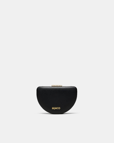 Lune Compact Mirror - Black Light Gold