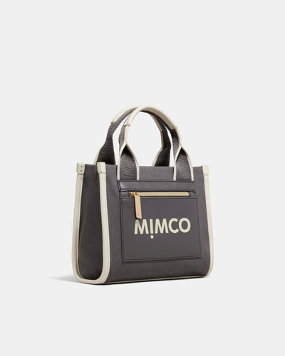 Patch Mini Tote Bag - Raven