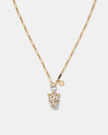 Some Hot Stuff Pendant Necklace - Gold