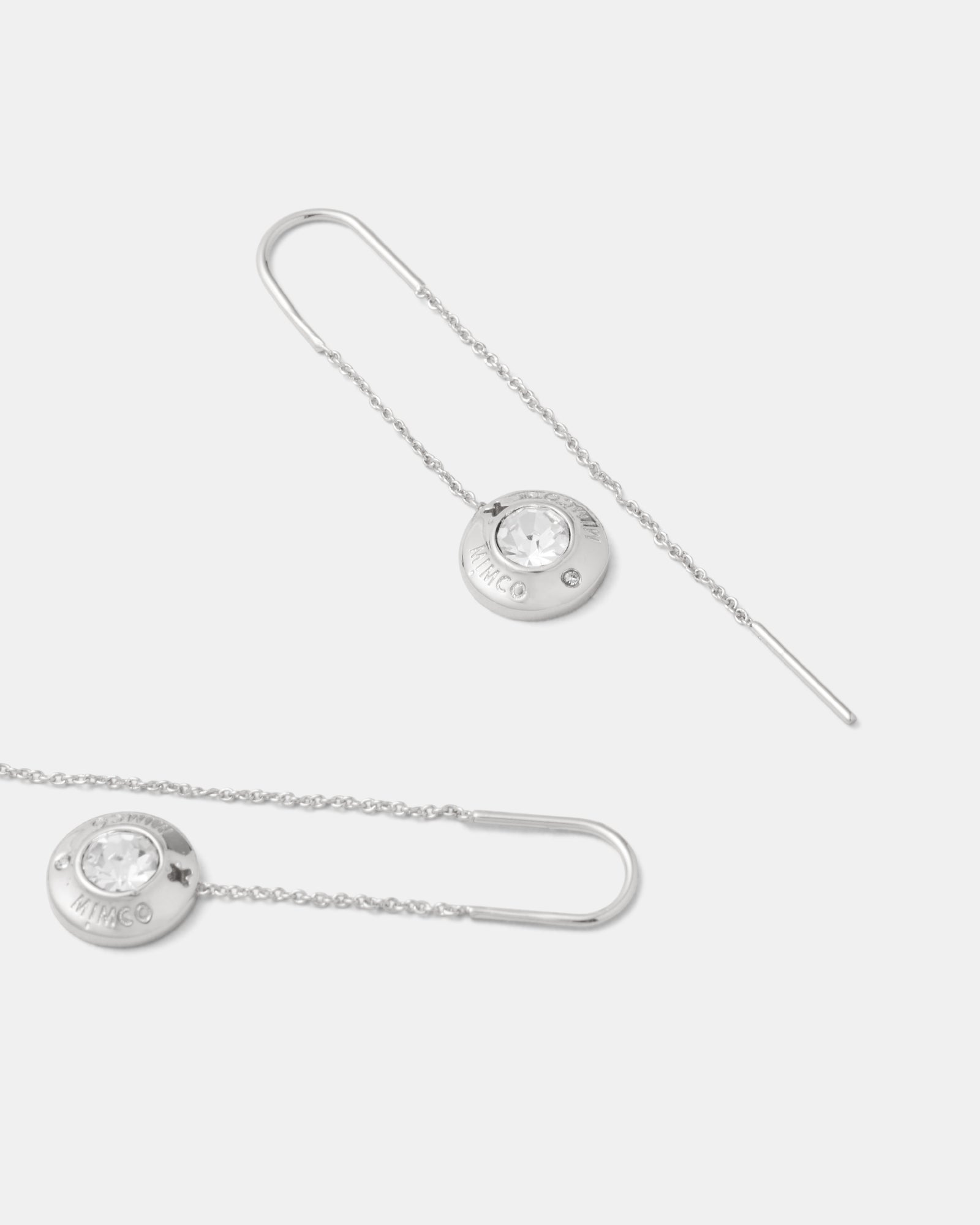 Enliven Thread Earrings - Silver
