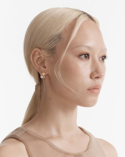 Bundle Stud Earrings - Ballet