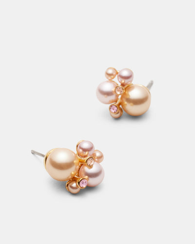 Bundle Stud Earrings - Ballet