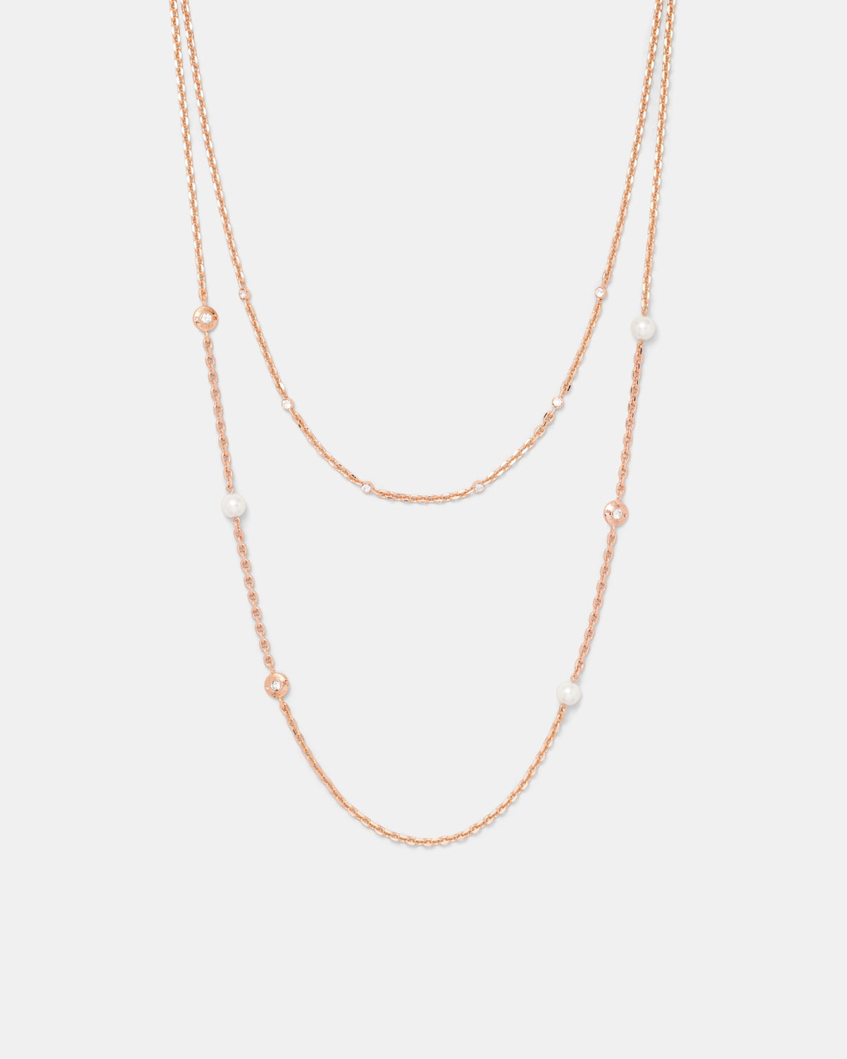 Enliven Chain Necklace - Rose Gold