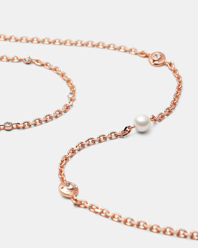 Enliven Chain Necklace - Rose Gold