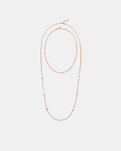 Enliven Chain Necklace - Rose Gold