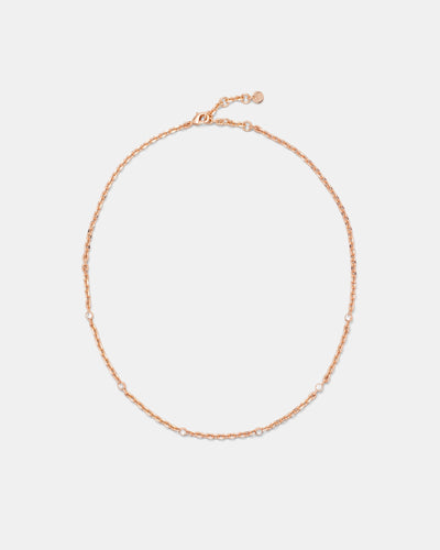 Enliven Chain Necklace - Rose Gold