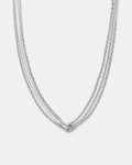 Circulate Chain Necklace - Silver