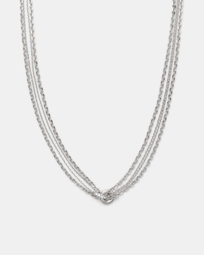 Circulate Chain Necklace - Silver