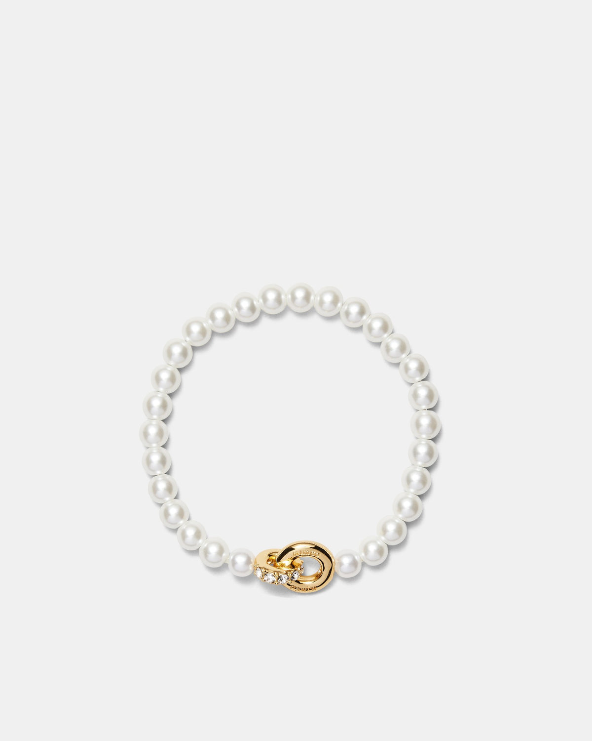 Circulate Pearl Bracelet - Gold