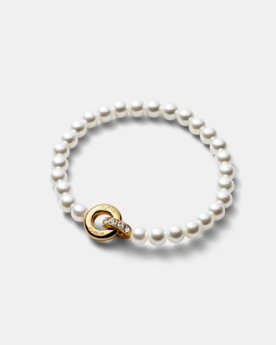 Circulate Pearl Bracelet - Gold