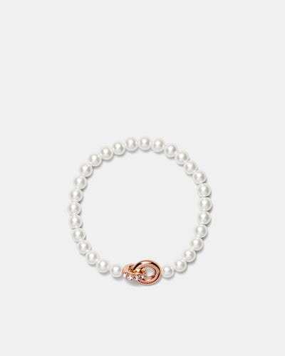 Circulate Pearl Bracelet - Rose Gold