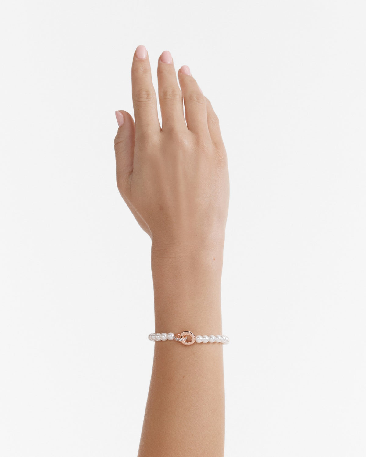 Circulate Pearl Bracelet - Rose Gold