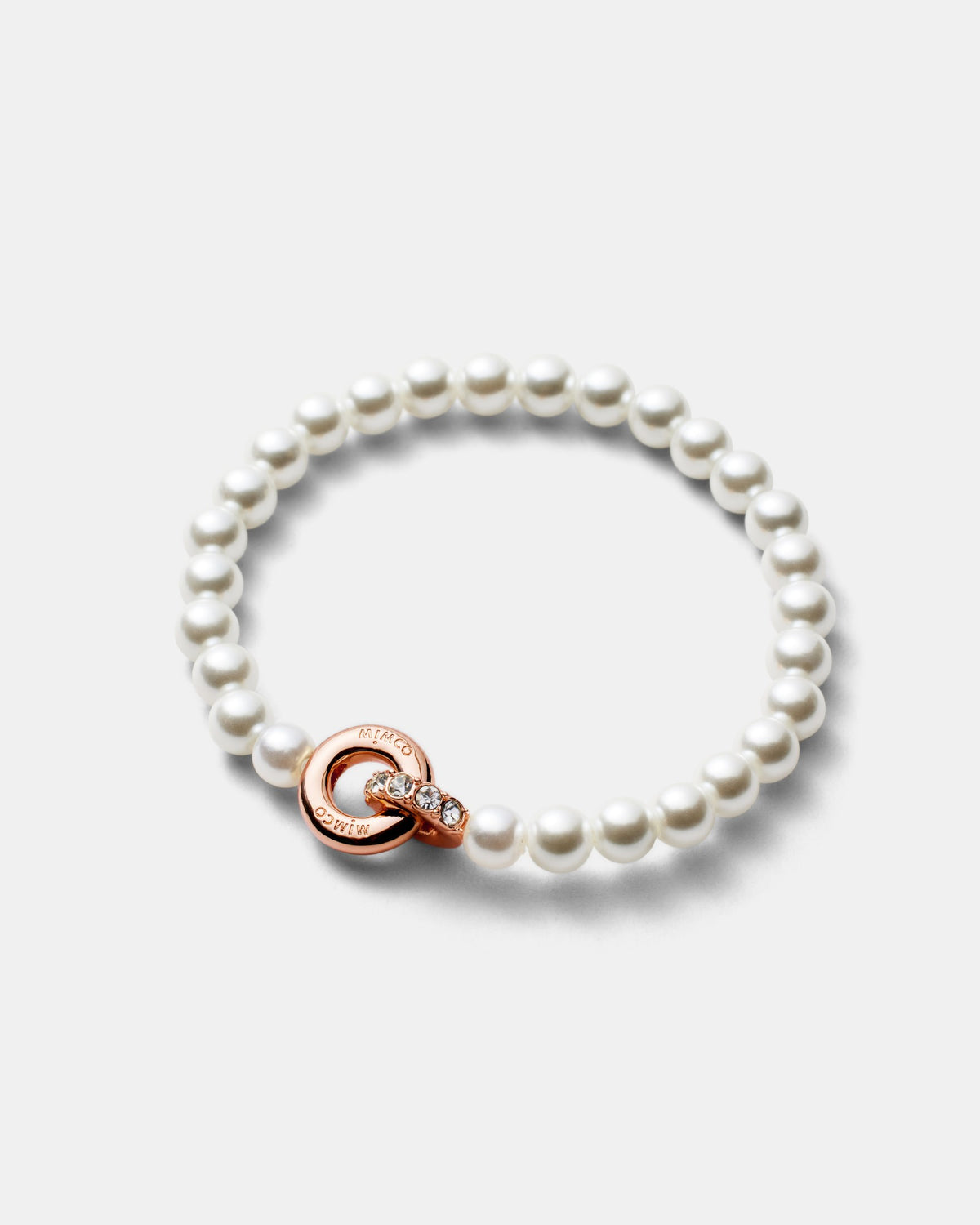 Circulate Pearl Bracelet - Rose Gold