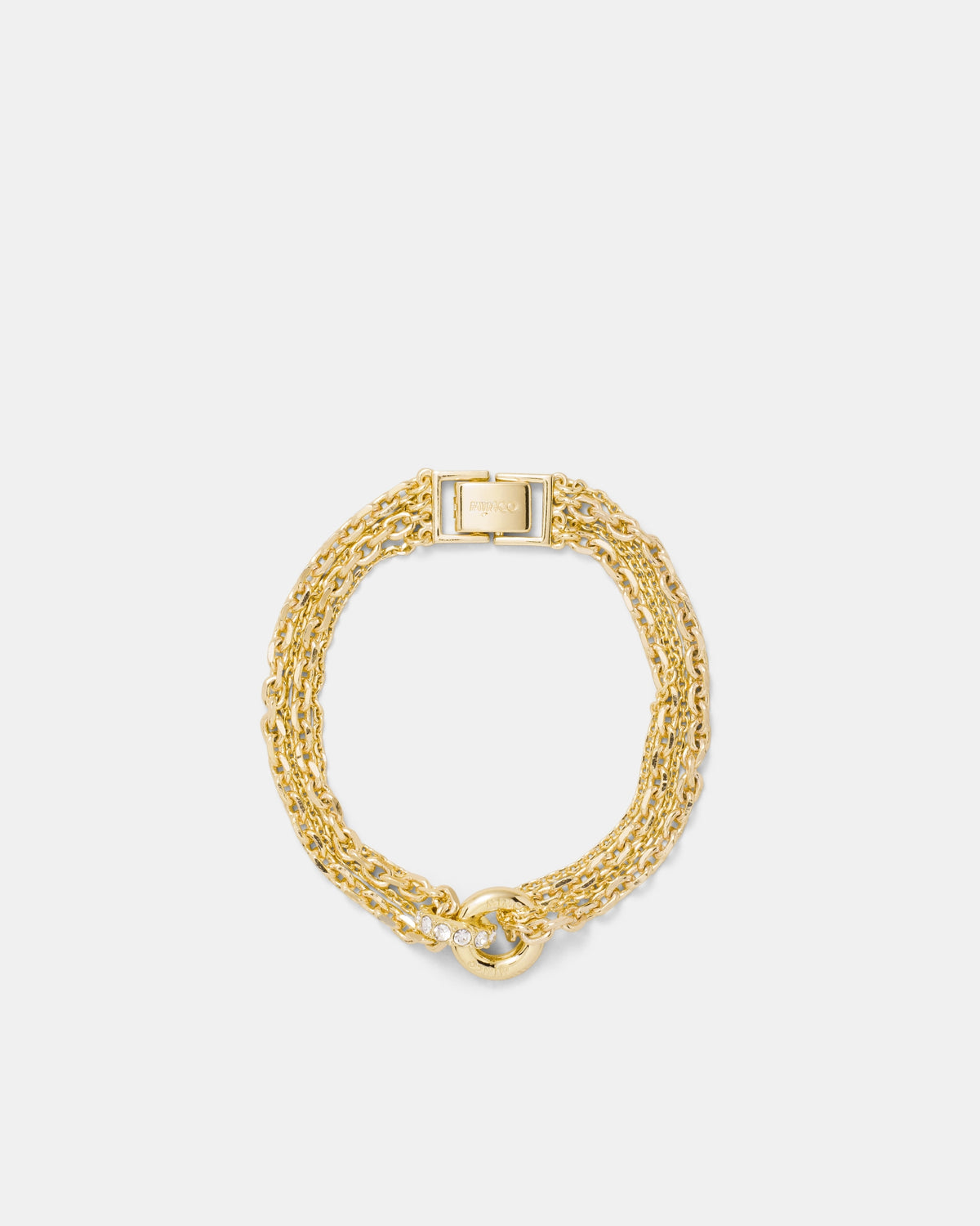 Circulate Multi Chain Bracelet - Gold